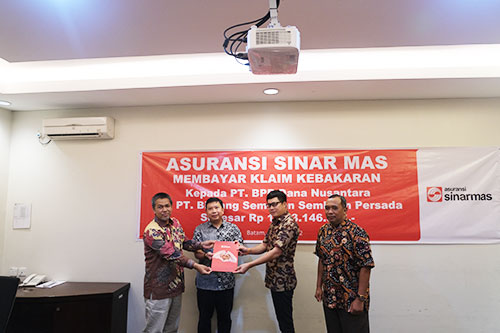 Pembayaran Klaim Asuransi Kebakaran Sinarmas kepada PT Bintang Sembilan Sembilan Persada