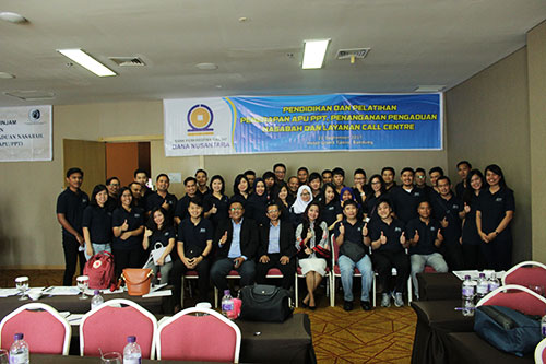 Pelatihan APU-PPT dan Layanan Call Centre Penanganan Pengaduan Nasabah