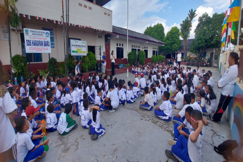 Edukasi Keuangan SD Harapan Baru Batam