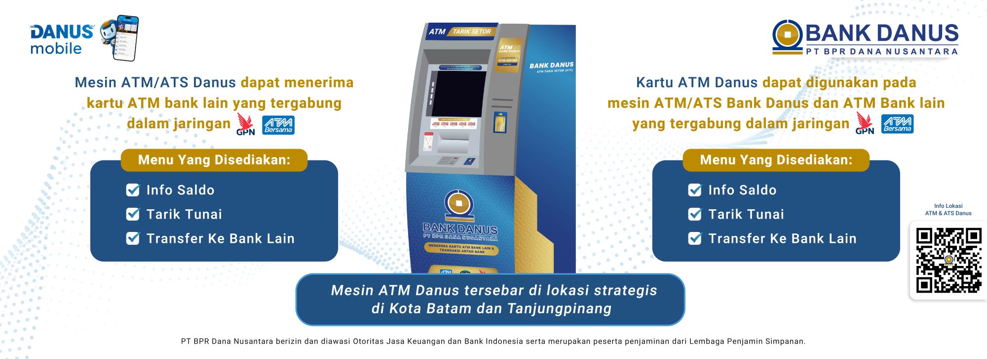 Fasilitas Baru Mesin ATM BPR Danus