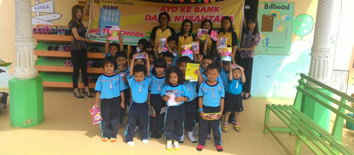 BANK DANA NUSANTARA EDUKASI PERBANKAN KE TK MARANATHA